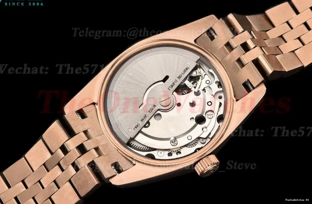 MY8215 31mm RG Datejust Dia RG GDF Brown 0405